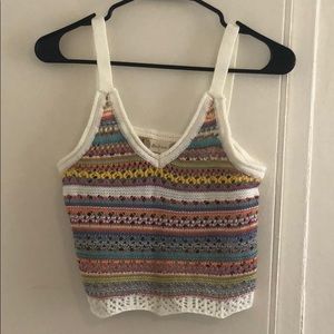 Cute summer knit top
